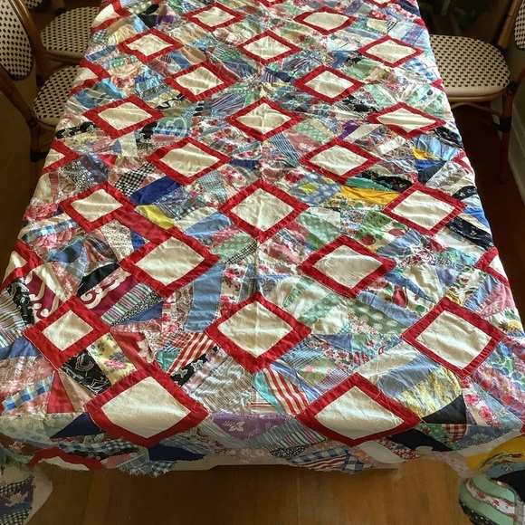 Tennessee Mountain – Pièce Quilt Top 102" X 88" – Neuf – Patchwork